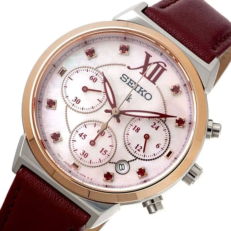 Seiko Lukia Srwz20p1 Ladies Chronograph Limited Edition Women's Watch 2
