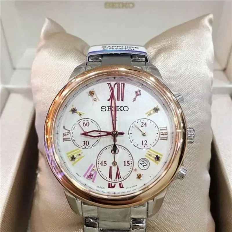 Seiko Lukia Srwz82p1 Limited Edition Chronograph Women's Watch 2
