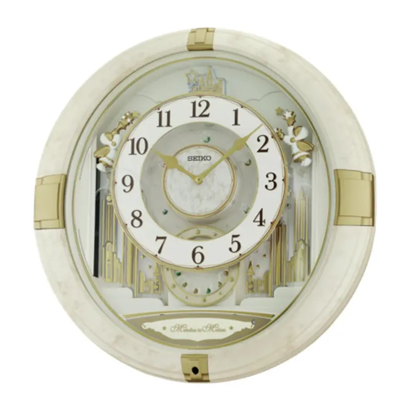 Seiko Melodies In Motion Wall Clock Qxm603w 1