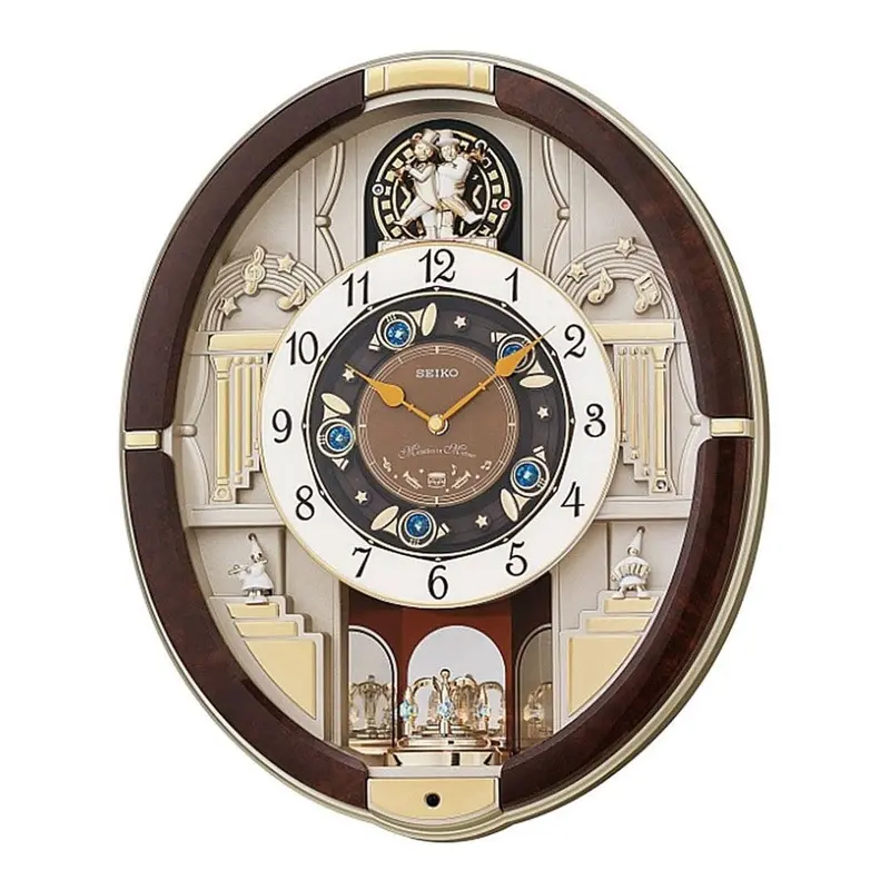 Seiko Musical Marionette Wall Clock Qxm289b 1