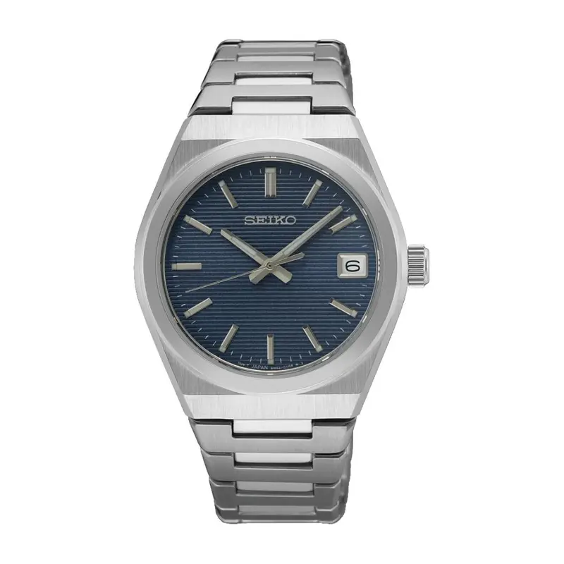 Seiko Neo Classic Analog Blue Dial Date Display Stainless Steel Women's Watch Sur575p1p 1