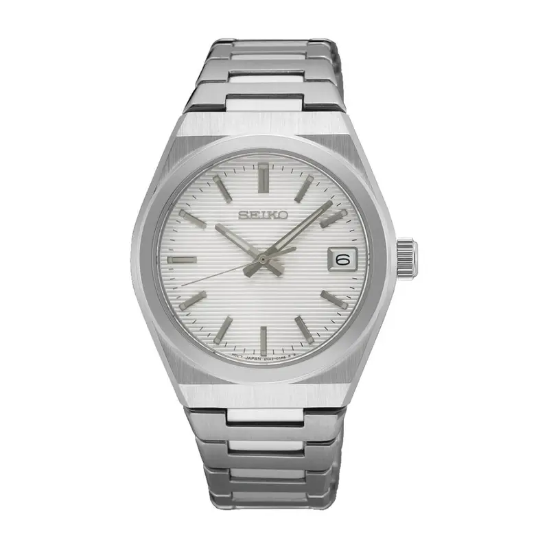 Seiko Neo Classic Silver Stainless Steel Strap Women Watch Sur573p1p 1
