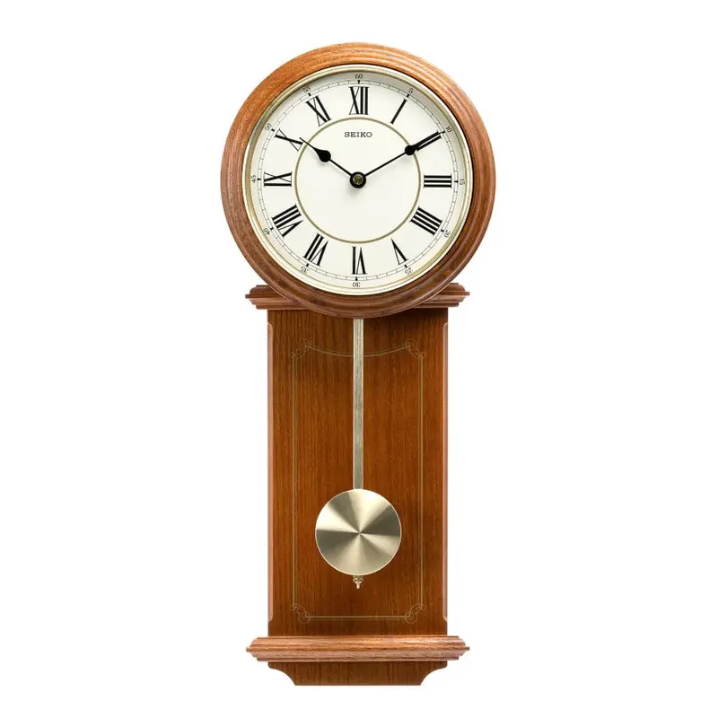 Seiko Oak Wood Pendulum Qxc213b 1
