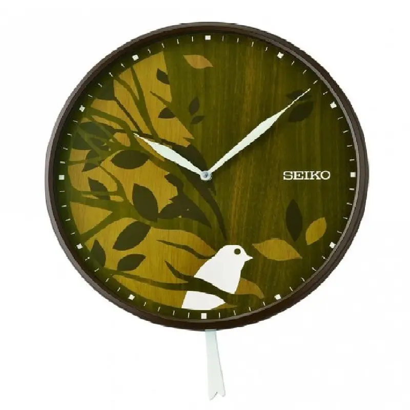 Seiko Pendulum Wall Clock Qxc243b 1