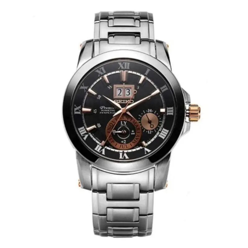 Seiko Premier Snp098p1 Kinetic Perpetual Men's Watch 1
