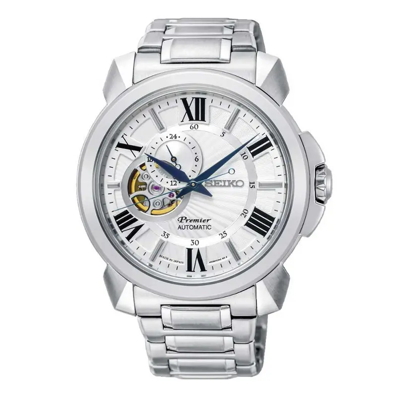 Seiko Premier Ssa369j1 Automatic Stainless Steel Men's Silver Watch 1
