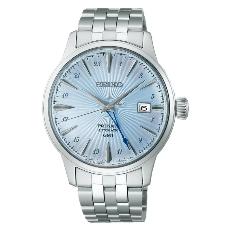 Seiko Presage Automatic Blue Dial Stainless Steel Men's Watch Ssk037j1 1