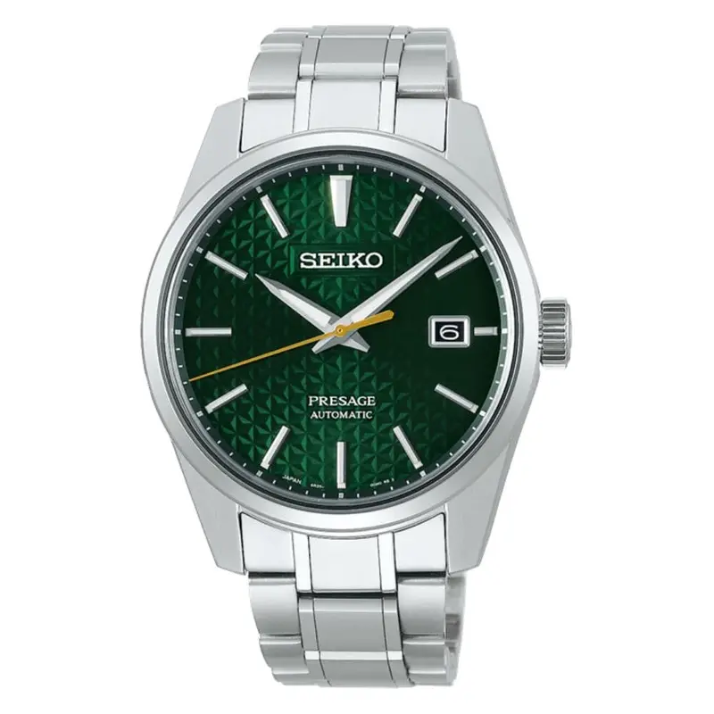 Seiko Presage Automatic Spb169j1 Sharp Edged Green Dial Men's Watch 1