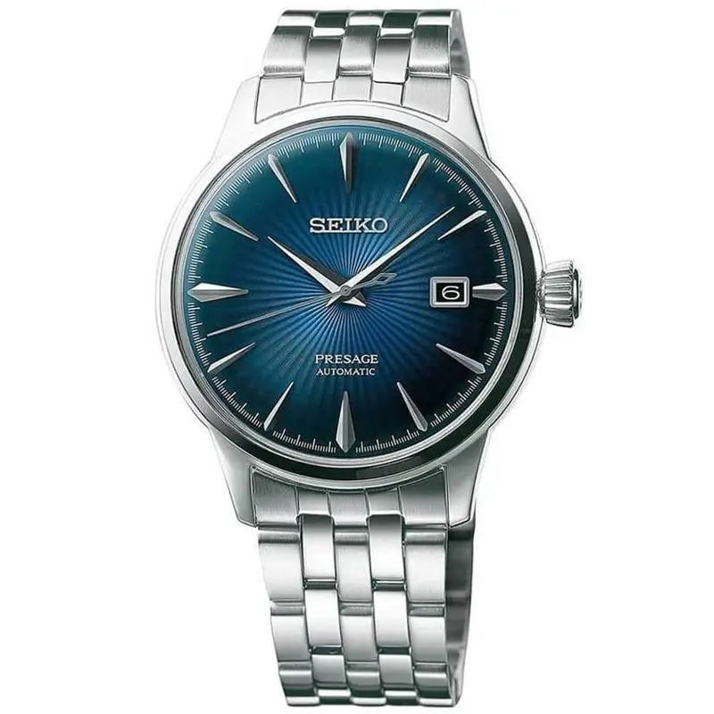 Seiko Presage Automatic Stainless Steel Men's Silver Watch Srpb41j1 1