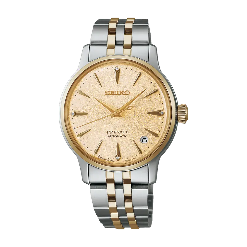 Seiko Presage Cocktail Time Stainless Steel Strap Women Watch Srpl64j1 1