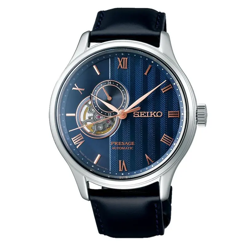 Seiko Presage Sakura By Night Ssa421j1 Japanese Zen Garden Men's Watch 1