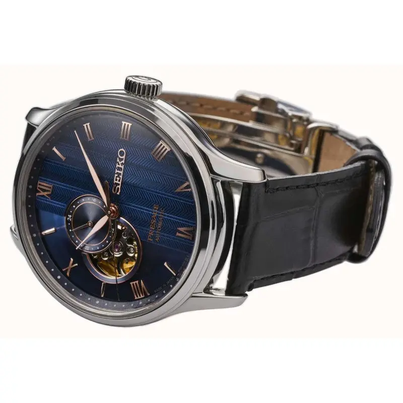Seiko Presage Sakura By Night Ssa421j1 Japanese Zen Garden Men's Watch 2