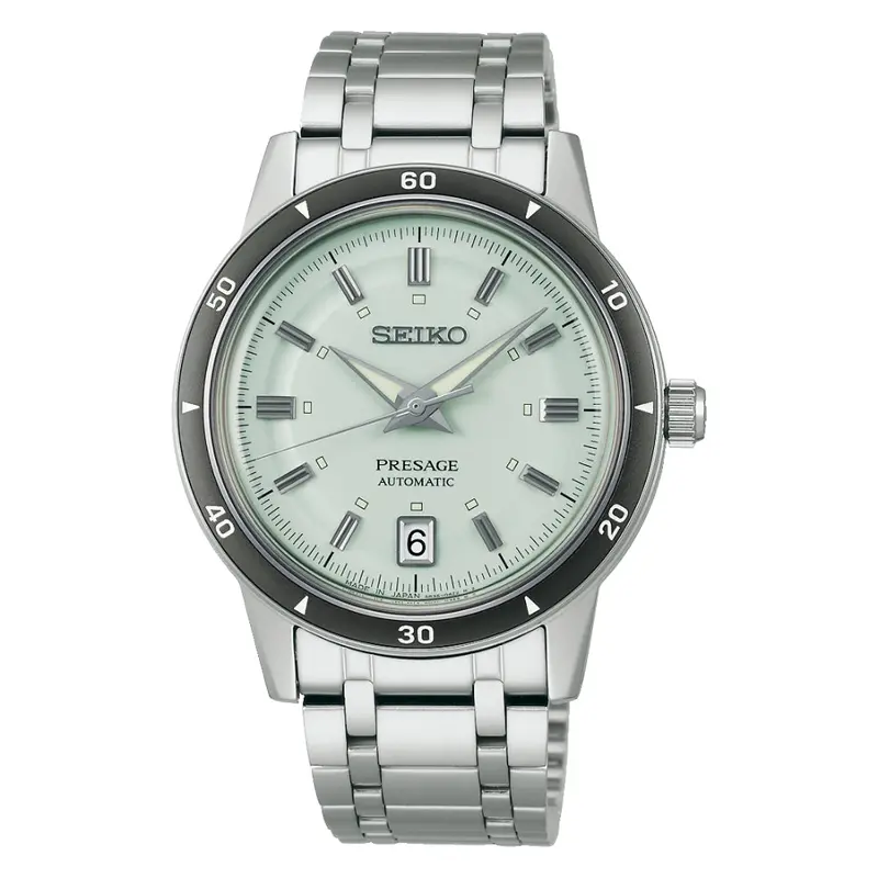 Seiko Presage Silver Stainless Steel Strap Men Watch Srpl71j1 1