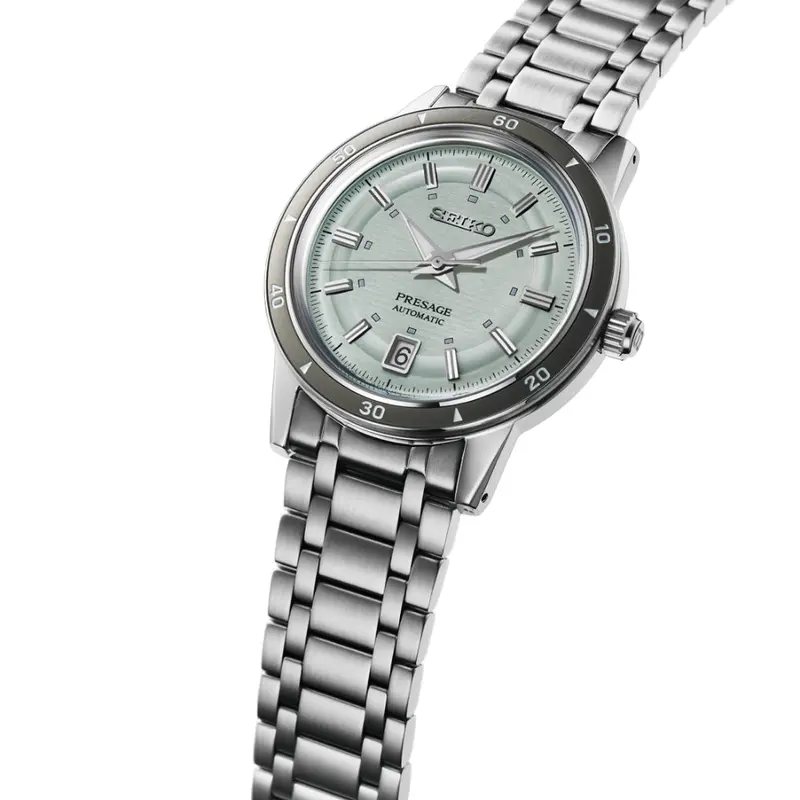 Seiko Presage Silver Stainless Steel Strap Men Watch Srpl71j1 2