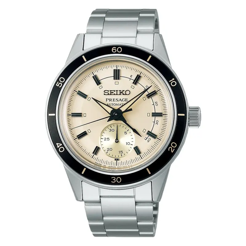 Seiko Presage Silver Stainless Steel Strap Men Watch Ssa447j1p 1