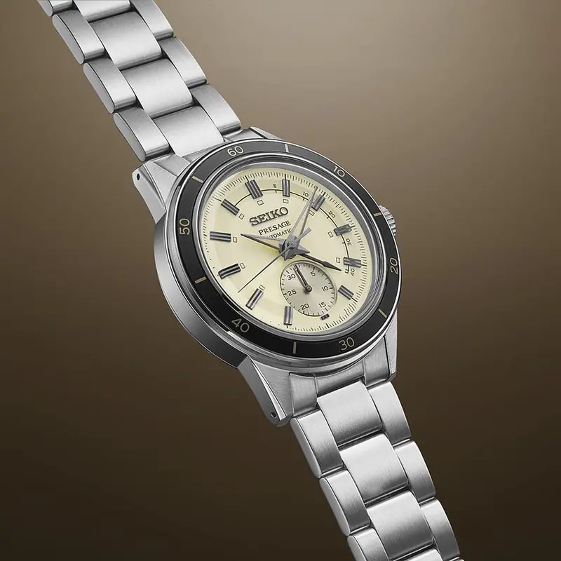 Seiko Presage Silver Stainless Steel Strap Men Watch Ssa447j1p 2