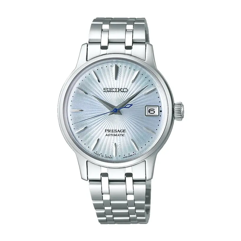 Seiko Presage Silver Stainless Steel Strap Unisex Watch Srp841j1p 1