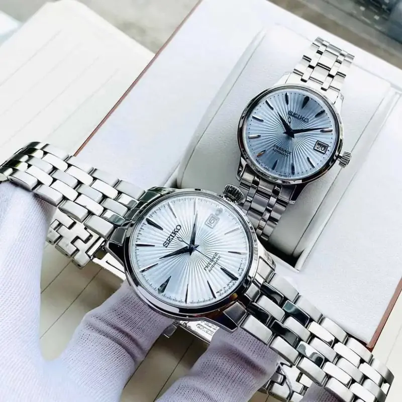 Seiko Presage Silver Stainless Steel Strap Unisex Watch Srp841j1p 2
