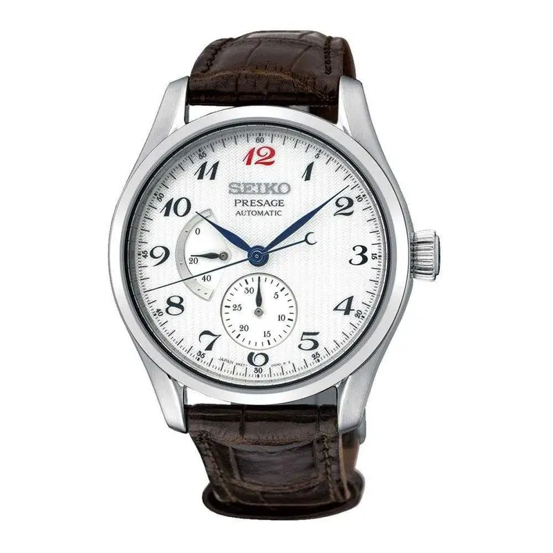 Seiko Presage Spb059j1 Automatic Men's Brown Leather Strap Watch 1