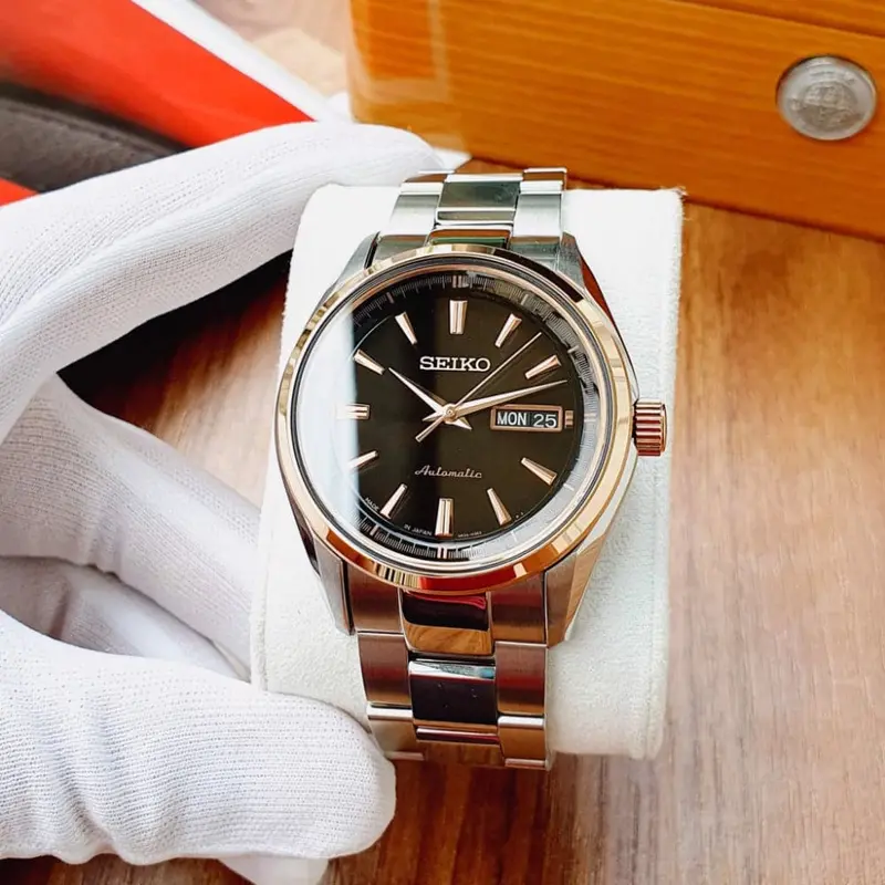 Seiko Presage Srp534j1 Automatic Stainless Steel Men's Two Tone Watch 1