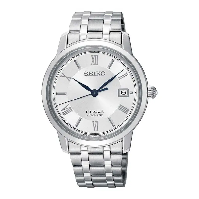 Seiko Presage Srpc05j1 Automatic Stainless Steel Men's Silver Watch 1