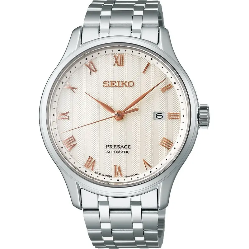 Seiko Presage Srpf45j1 Sakura Daytime Japanese Zen Garden Men's Watch 1