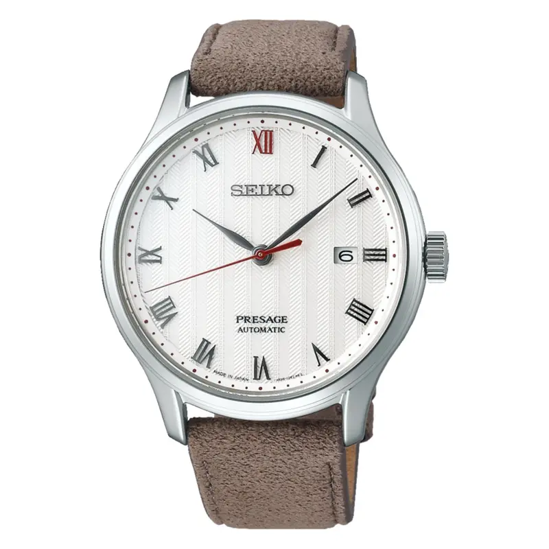 Seiko Presage Srpg25j1 Automatic White Dial Men's Watch 1