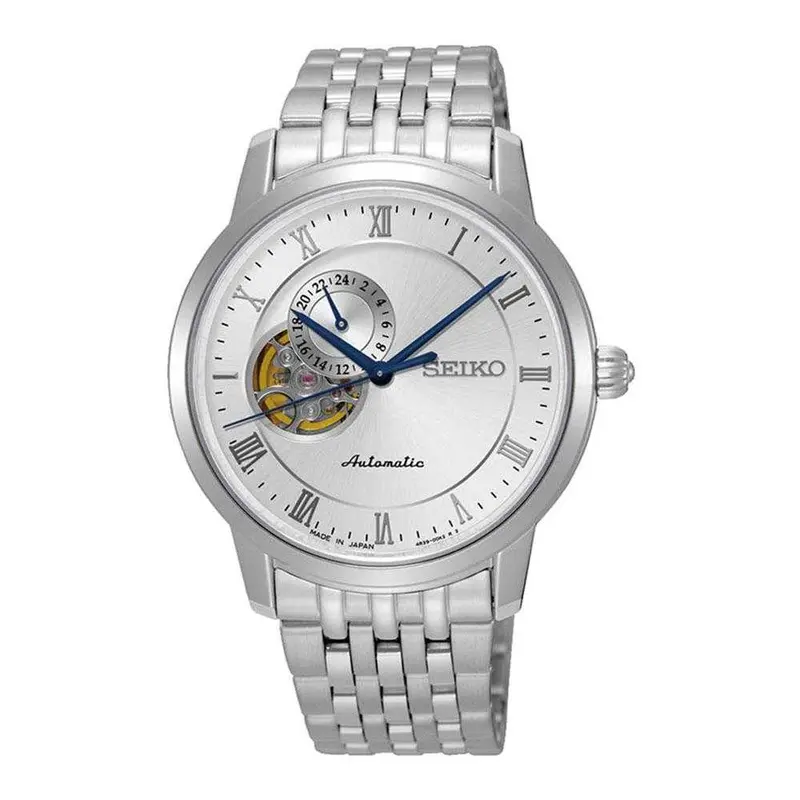 Seiko Presage Ssa267j1 Automatic Stainless Steel Men's Silver Watch 1