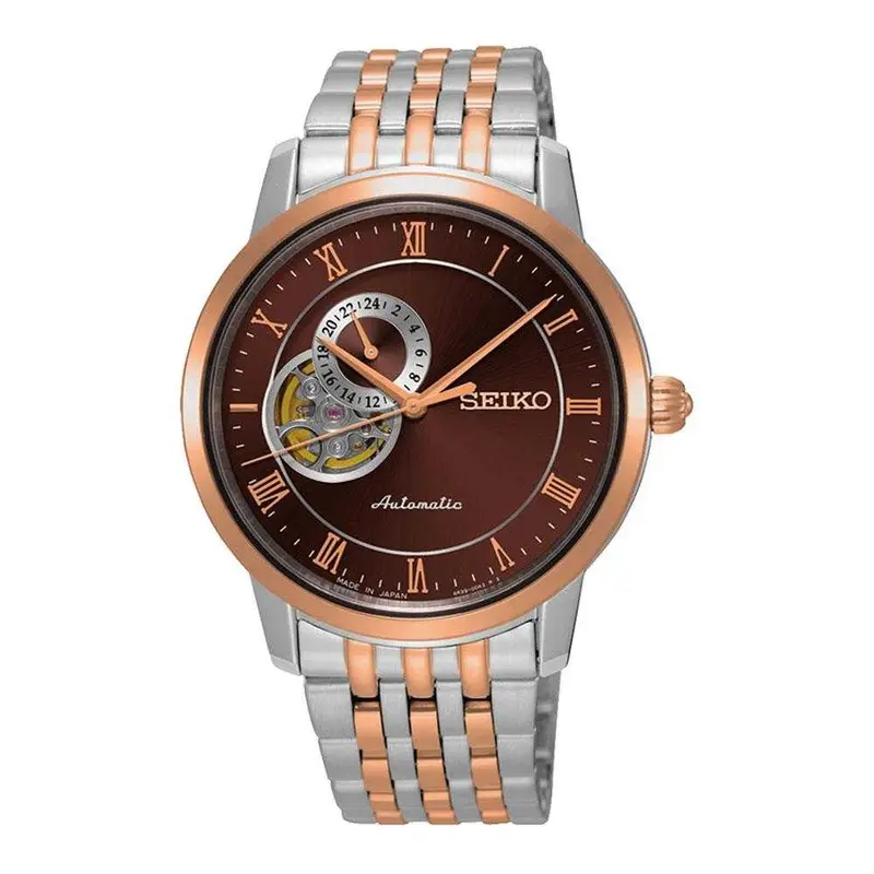 Seiko Presage Ssa274j1 Automatic Stainless Steel Men's Two Tone Watch 1