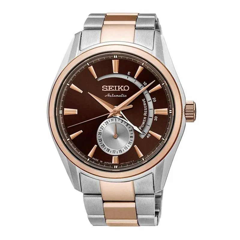 Seiko Presage Ssa308j1 Automatic Stainless Steel Men's Two Tone Watch 1