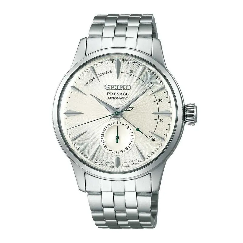 Seiko Presage Ssa341j1 Automatic Stainless Steel Men's Silver Watch 1