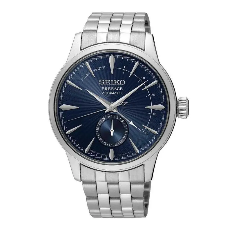 Seiko Presage Ssa347j1 Automatic Stainless Steel Men's Silver Watch 1
