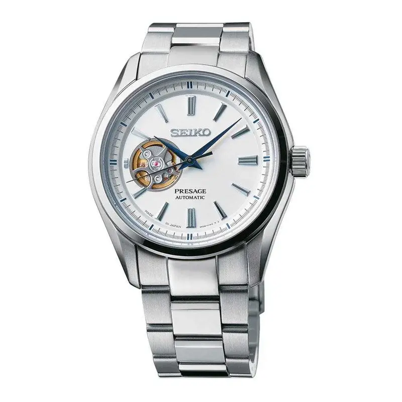Seiko Presage Ssa355j1 Automatic Stainless Steel Men's Silver Watch 1
