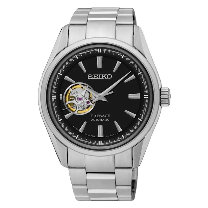 Seiko Presage Ssa357j1 Automatic Stainless Steel Men's Silver Watch 1