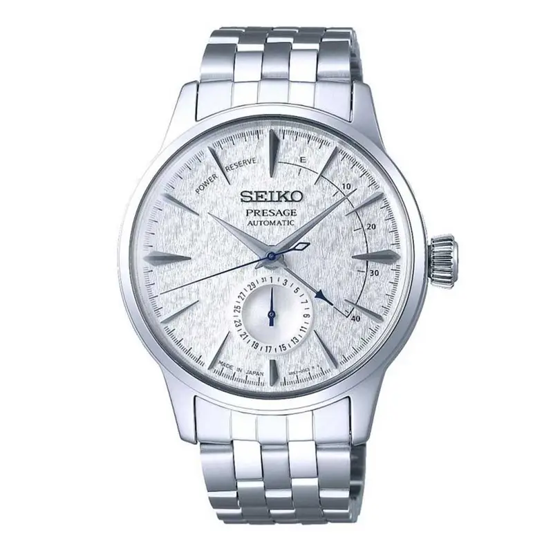 Seiko Presage Ssa385j1 Automatic Stainless Steel Men's Silver Watch 1