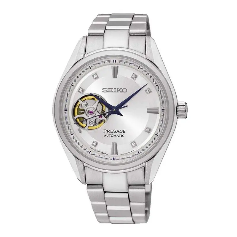 Seiko Presage Ssa811j1 Automatic Stainless Steel Women's Silver Watch 1