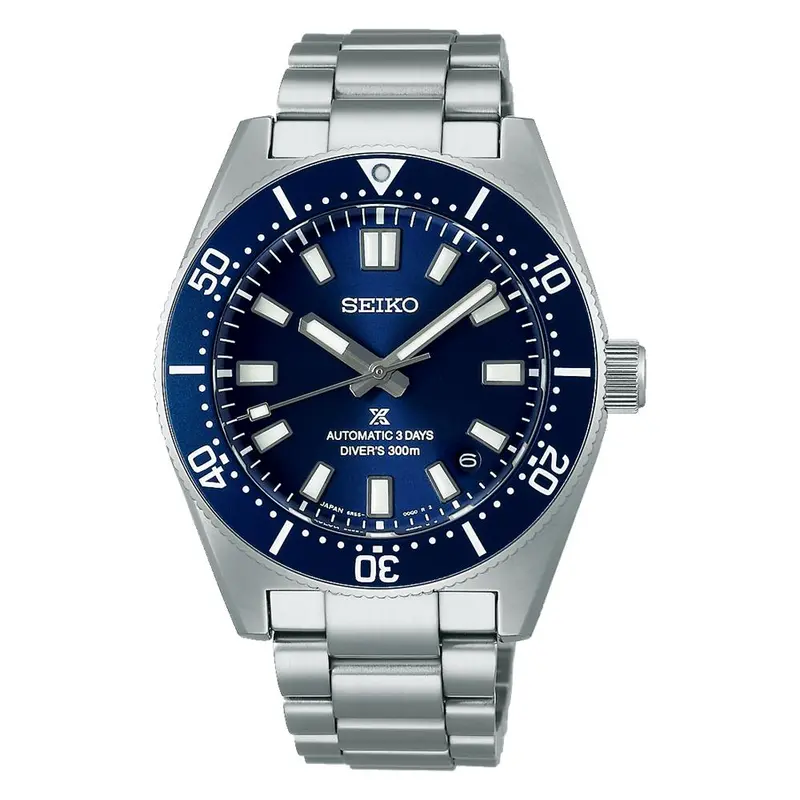 Seiko Prospex Automatic Diver's Blue Dial Stainless Steel Men's Watch Spb451j1 1
