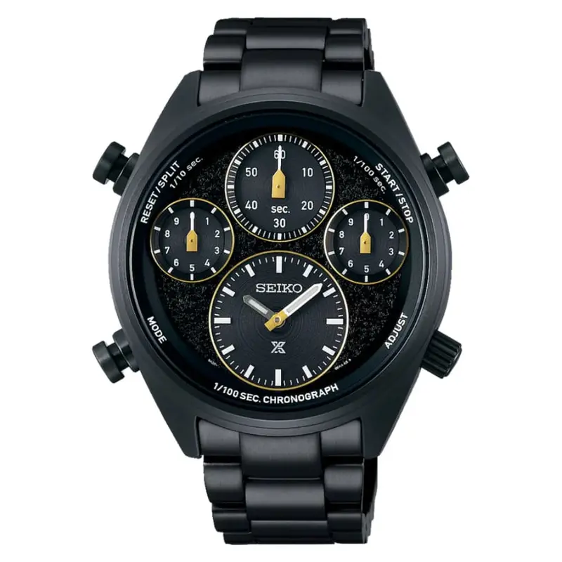 Seiko Prospex Black Dial Stainless Steel Strap Men Watch Sfj007p1 1