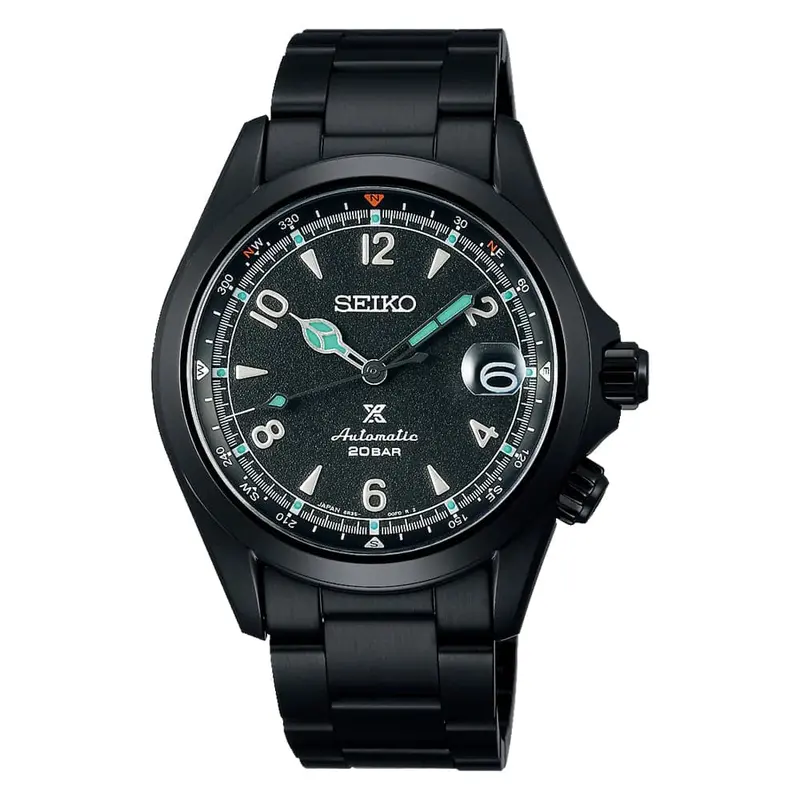 Seiko Prospex Black Stainless Steel Strap Men Watch Spb337j1 1
