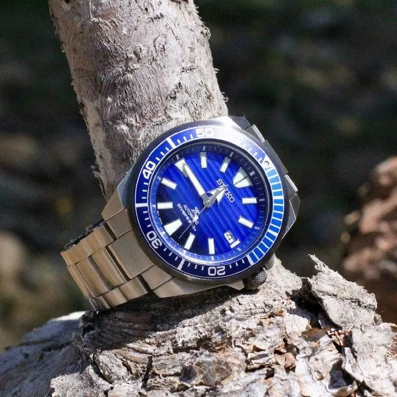 Seiko Prospex Diver Automatic "Save The Ocean" Samurai Srpc93k1 Stainless Steel Men's Silver Watch 2