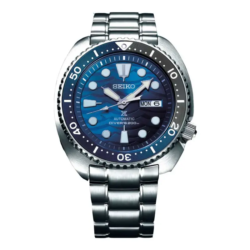Seiko Prospex Diver Blue Dial Steel Men's Watch Srpd21k1 2