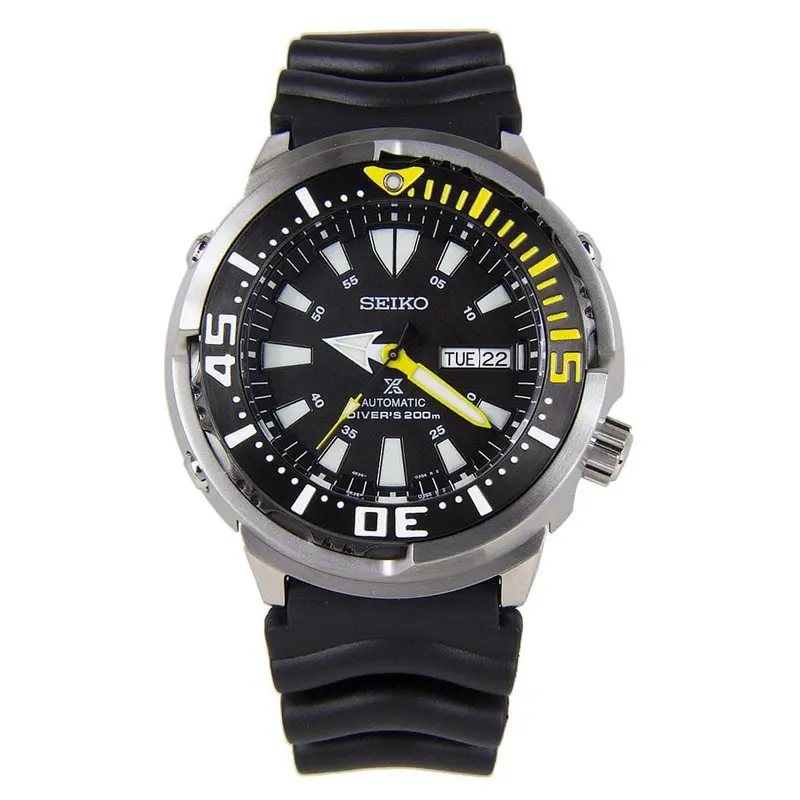 Seiko Prospex Diver Srp639k1 Automatic Men's Black Rubber Strap Watch 1