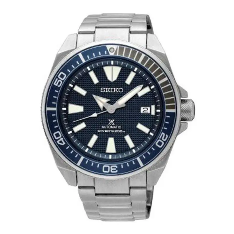 Seiko Prospex Diver Srpb49k1 Automatic Samurai Blue Stainless Steel Men's Silver Watch 1