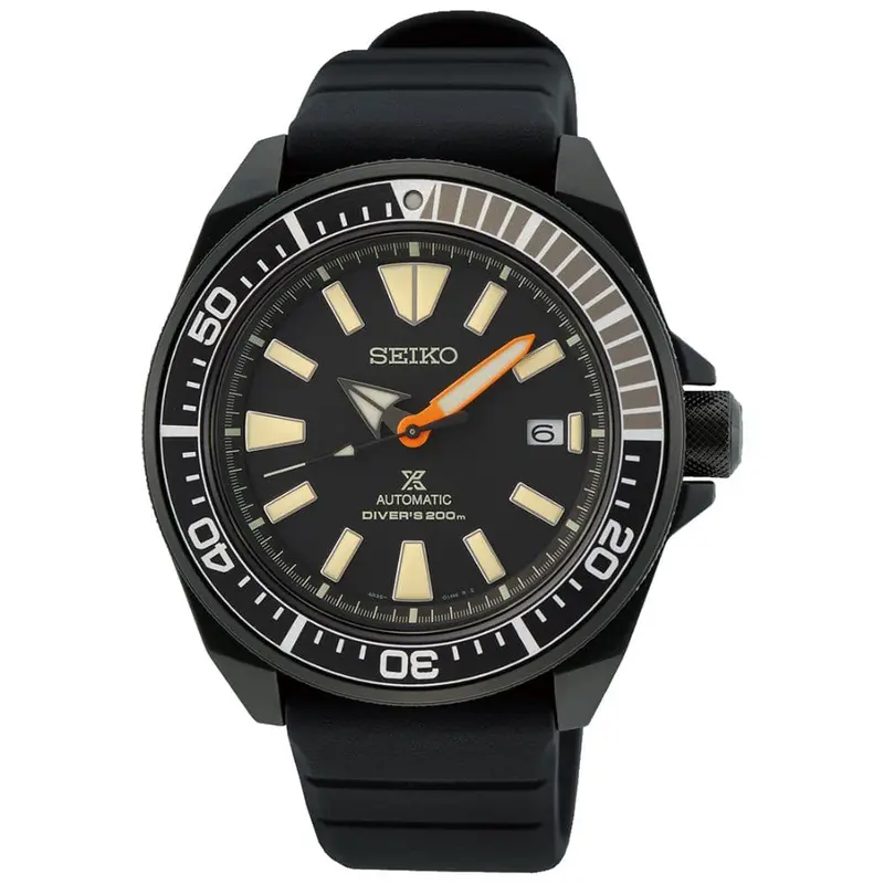 Seiko Prospex Diver's Srph11k1 Black Silicone Men's Watch 1