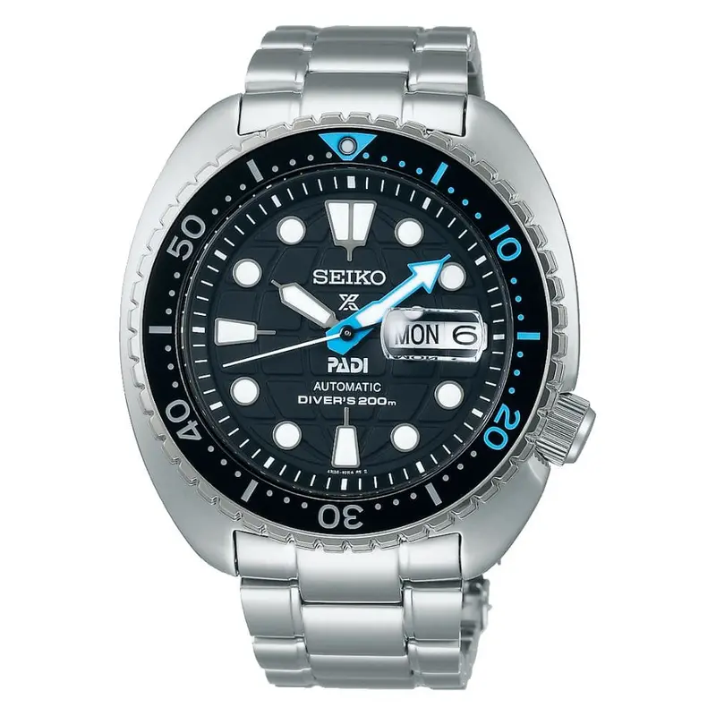Seiko Prospex Padi Srpg19k1 Black Dial Stainless Steel Men's Watch 1