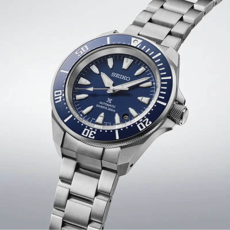 Seiko Prospex Samurai Sea Stainless Steel Strap Men Watch Srpl51k1 2