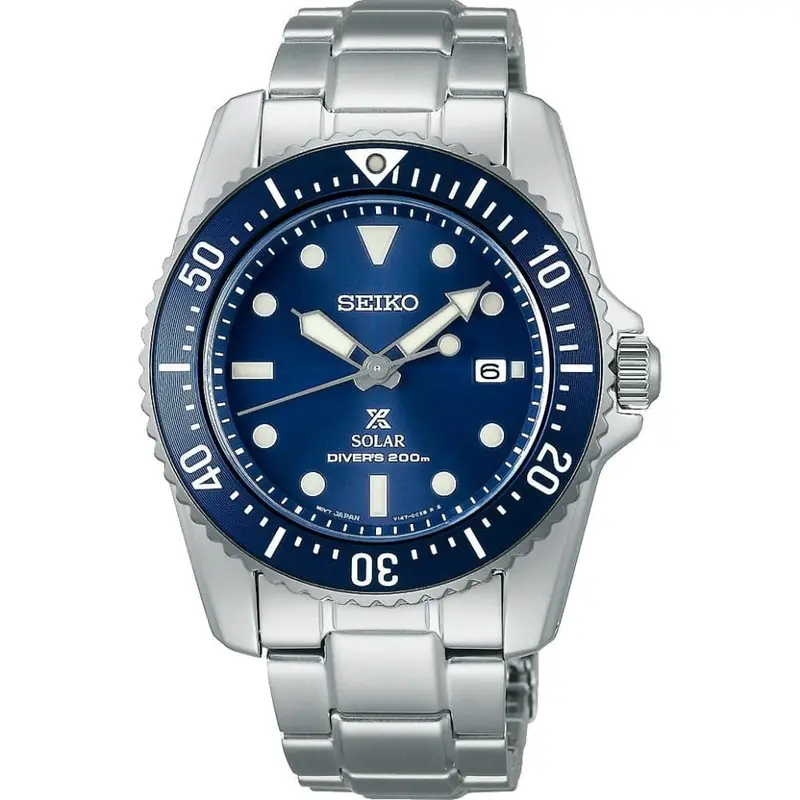 Seiko Prospex Sne585p1 Blue Dial Stainless Steel Men's Watch 1