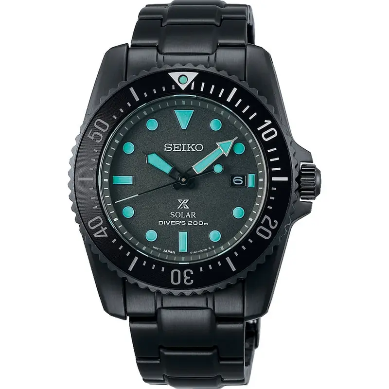 Seiko Prospex Sne587p1p Black Stainless Steel Men Watch 1