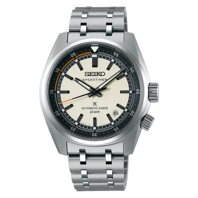Seiko Prospex Speedtimer Stainless Steel Strap Men Watch Spb513j1 1