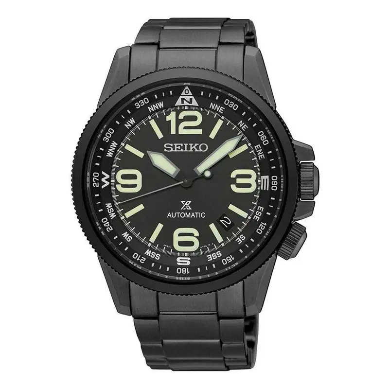 Seiko Prospex Srpa73k1 Automatic Stainless Steel Men's Black Watch 1